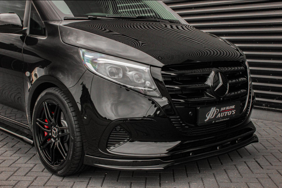 Mercedes-Benz Vito 119 CDI L3 SPORT DUBBEL CABINE / DC / BPM VRIJ / FULL BLACK / 2X SCHUIFDEUREN / AMG / VERLAAGD / APPLE CARPLAY