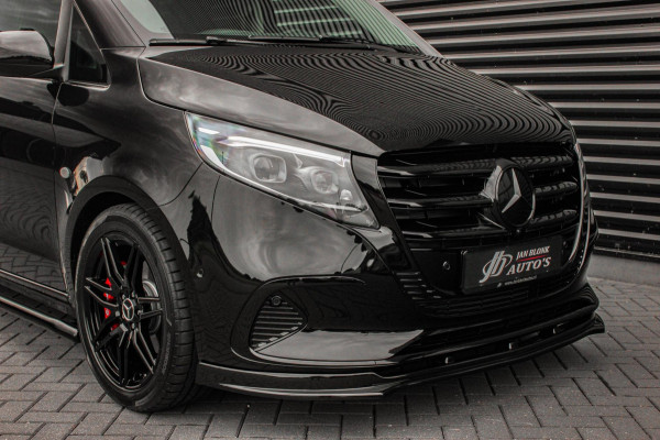 Mercedes-Benz Vito 119 CDI L3 SPORT DUBBEL CABINE / DC / BPM VRIJ / FULL BLACK / 2X SCHUIFDEUREN / AMG / VERLAAGD / APPLE CARPLAY