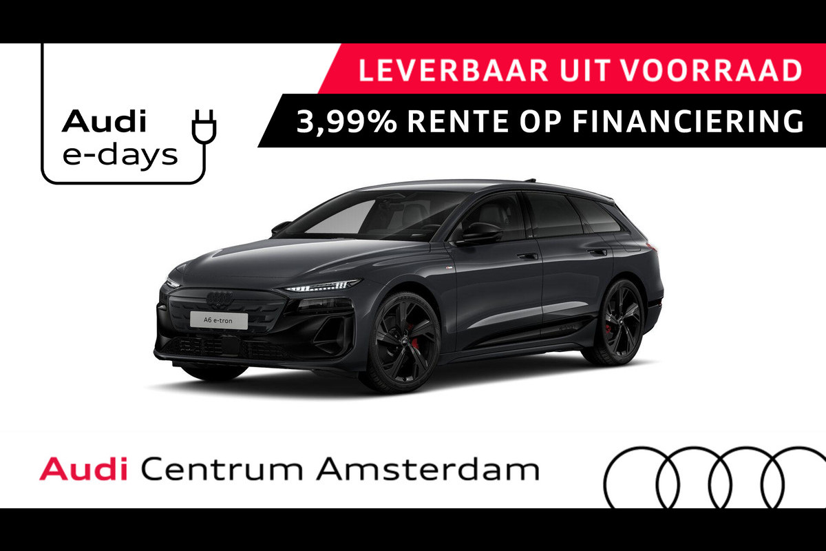Audi A6 Avant e-tron S edition 83 kWh | Remzadels rood | Winterpakket | Leder interieur | Privacy glass | Audi A6 Avant e-tron S edition 83 kWh | Remzadels rood | Winterpakket | Leder interieur | Privacy glass |