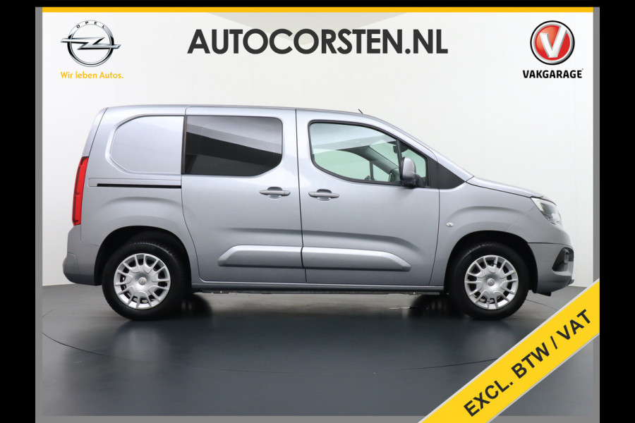 Opel Combo 1.5D 102PK L1H1 Innovation Leder Apple Carplay Android Auto Cruise Control Stoel+Stuurverwarming Navi* DAB+ Pdc Achterklep Schuifdeur Led Regen-Lichtsensor Bluetooth Laden-Kasten inbouw 1e Eigenaar Euro 6