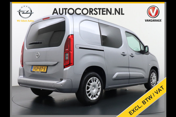 Opel Combo 1.5D 102PK L1H1 Innovation Leder Apple Carplay Android Auto Cruise Control Stoel+Stuurverwarming Navi* DAB+ Pdc Achterklep Schuifdeur Led Regen-Lichtsensor Bluetooth Laden-Kasten inbouw 1e Eigenaar Euro 6