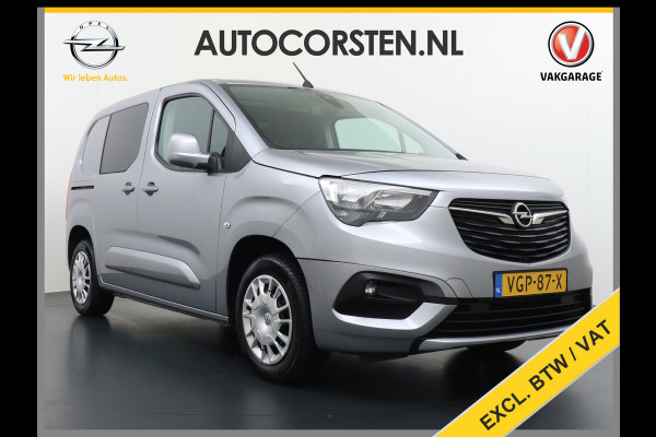 Opel Combo 1.5D 102PK L1H1 Innovation Leder Apple Carplay Android Auto Cruise Control Stoel+Stuurverwarming Navi* DAB+ Pdc Achterklep Schuifdeur Led Regen-Lichtsensor Bluetooth Laden-Kasten inbouw 1e Eigenaar Euro 6