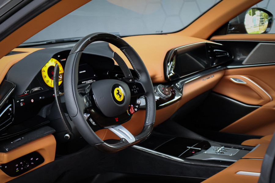 Ferrari Purosangue 6.5 V12 | NEW | 135K OPTIONS | CARBON WHEELHOUSE, R+F DIFFUSERS, UNDERDOOR, MIRRORS, DOORPANELS, KICKPLATE, CENTRE CONSOLE, FRON MASSAGE REAR SEATS | FULL LEATHER PACK | DIGITAL REAR VIEW CAMERA | PRIVACY GLASS | REAR SEATS COOLED/HEATED | BURMESTER HIGH END AUDIO | ACTIVE MATRIX LED HEADLIGHTS | VAT REF. |