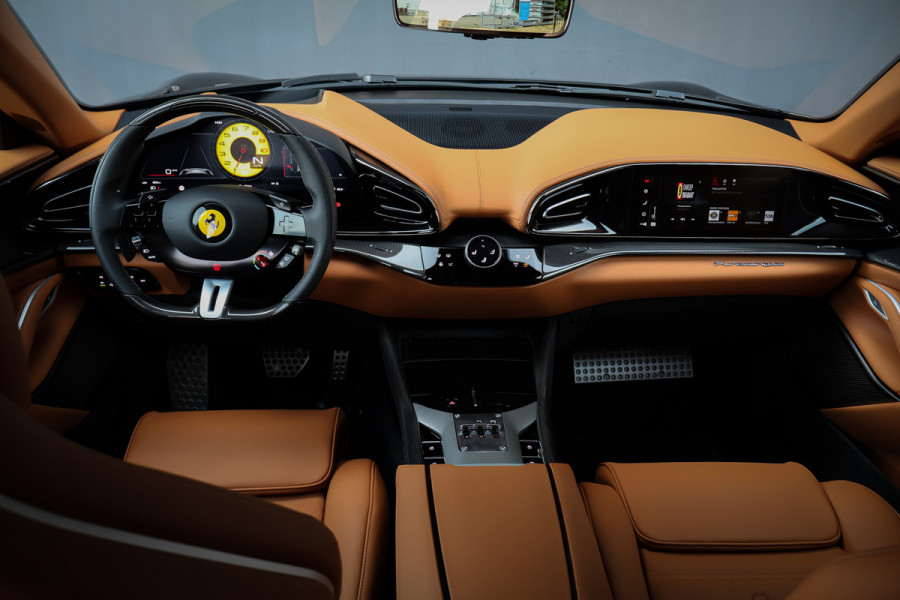 Ferrari Purosangue 6.5 V12 | NEW | 135K OPTIONS | CARBON WHEELHOUSE, R+F DIFFUSERS, UNDERDOOR, MIRRORS, DOORPANELS, KICKPLATE, CENTRE CONSOLE, FRON MASSAGE REAR SEATS | FULL LEATHER PACK | DIGITAL REAR VIEW CAMERA | PRIVACY GLASS | REAR SEATS COOLED/HEATED | BURMESTER HIGH END AUDIO | ACTIVE MATRIX LED HEADLIGHTS | VAT REF. |