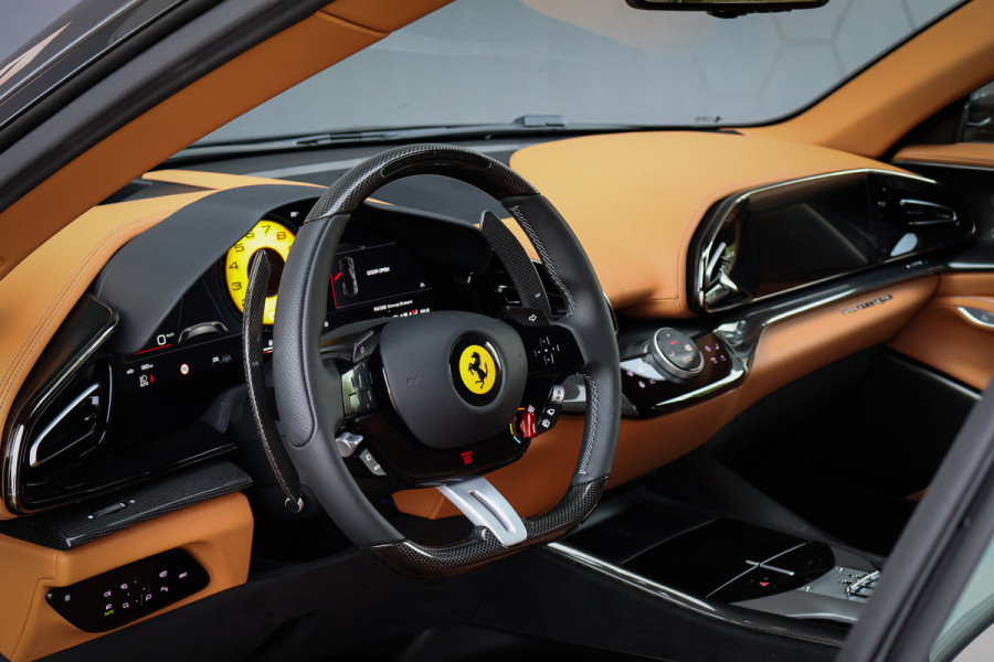 Ferrari Purosangue 6.5 V12 | NEW | 135K OPTIONS | CARBON WHEELHOUSE, R+F DIFFUSERS, UNDERDOOR, MIRRORS, DOORPANELS, KICKPLATE, CENTRE CONSOLE, FRON MASSAGE REAR SEATS | FULL LEATHER PACK | DIGITAL REAR VIEW CAMERA | PRIVACY GLASS | REAR SEATS COOLED/HEATED | BURMESTER HIGH END AUDIO | ACTIVE MATRIX LED HEADLIGHTS | VAT REF. |