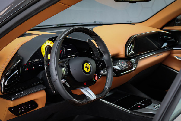 Ferrari Purosangue 6.5 V12 | NEW | 135K OPTIONS | CARBON WHEELHOUSE, R+F DIFFUSERS, UNDERDOOR, MIRRORS, DOORPANELS, KICKPLATE, CENTRE CONSOLE, FRON MASSAGE REAR SEATS | FULL LEATHER PACK | DIGITAL REAR VIEW CAMERA | PRIVACY GLASS | REAR SEATS COOLED/HEATED | BURMESTER HIGH END AUDIO | ACTIVE MATRIX LED HEADLIGHTS | VAT REF. |