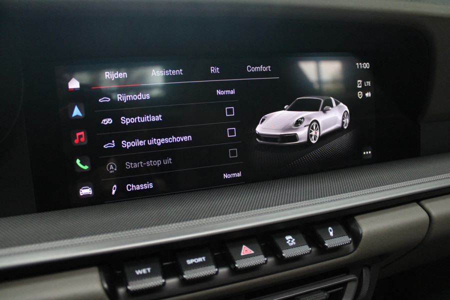 Porsche 911 3.0 4 Targa Leder Navi Camera Bose Climate PDC Alcantara binnenhemel (zwart) Stoelverwarming Carplay Xenon LM velgen