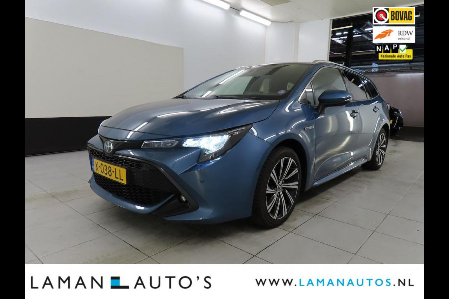 Toyota Corolla Touring Sports 2.0 Hybrid 184pk Business Plus | CarPlay Halfleder Trekhaak Parkeersensoren 17" LMV ECC LED ACC Camera Metallic | Hybrid Voorsch