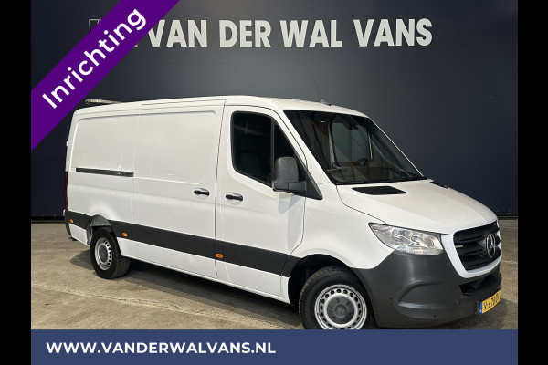 Mercedes-Benz Sprinter 316 CDI 164pk 3500kg Trekhaak L2H1 Inrichting Euro6 Airco | Camera | Apple Carplay | Android Auto Cruisecontrol, Parkeersensoren