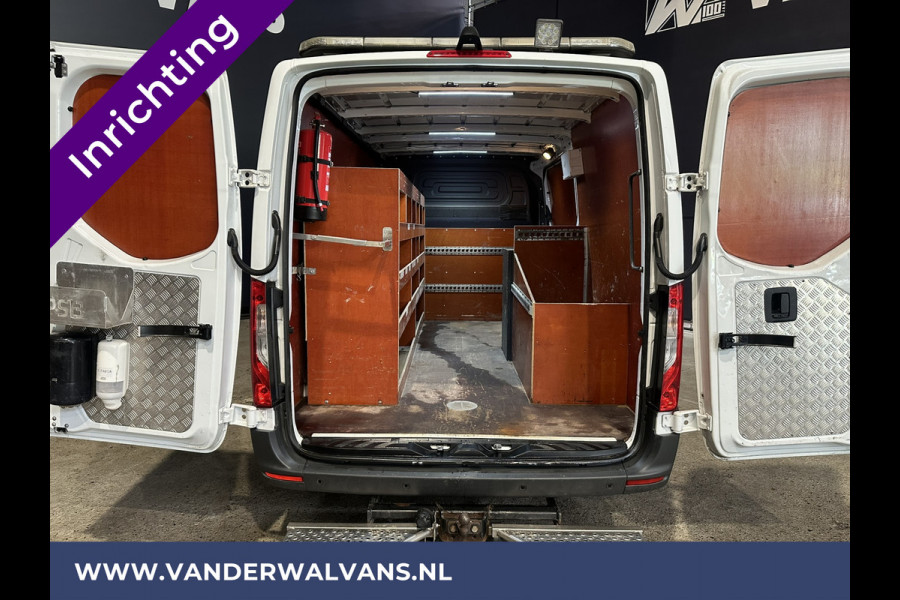 Mercedes-Benz Sprinter 316 CDI 164pk 3500kg Trekhaak L2H1 Inrichting Euro6 Airco | Camera | Apple Carplay | Android Auto Cruisecontrol, Parkeersensoren