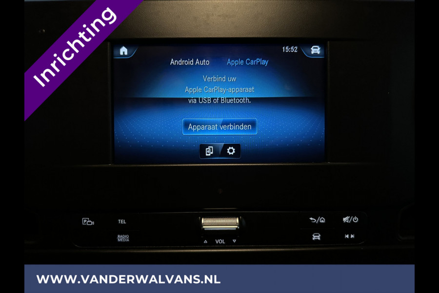 Mercedes-Benz Sprinter 316 CDI 164pk 3500kg Trekhaak L2H1 Inrichting Euro6 Airco | Camera | Apple Carplay | Android Auto Cruisecontrol, Parkeersensoren