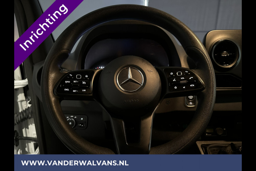 Mercedes-Benz Sprinter 316 CDI 164pk 3500kg Trekhaak L2H1 Inrichting Euro6 Airco | Camera | Apple Carplay | Android Auto Cruisecontrol, Parkeersensoren