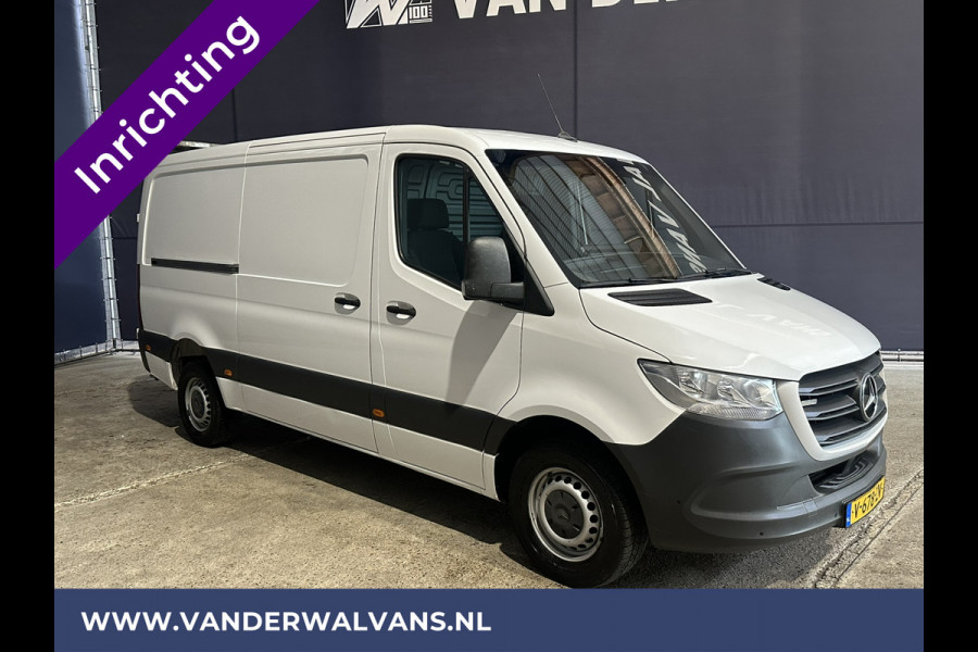 Mercedes-Benz Sprinter 316 CDI 164pk 3500kg Trekhaak L2H1 Inrichting Euro6 Airco | Camera | Apple Carplay | Android Auto Cruisecontrol, Parkeersensoren