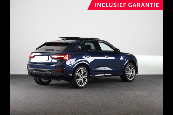 Audi Q3 Sportback 45 TFSI e S Edition 245 pk S-tronic | Navigatie | Panoramadak | Parkeersensoren | Adaptieve cruise control | Lichtmetalen velgen 20" | S-Line |