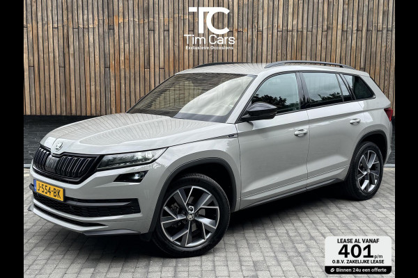 Škoda Kodiaq 1.5 TSI Sportline Automaat | Trekhaak uitklapbaar | Grootscherm navigatiesysteem | Stoelverwarming | Adaptieve cruise control |
