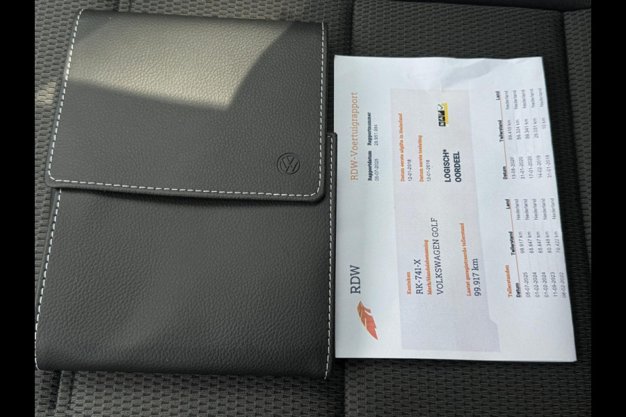 Volkswagen Golf 1.5 TSI 130 pk Comfortline, 5 deurs, navigatie, ecc, Nederlandse auto met nationale auto pas