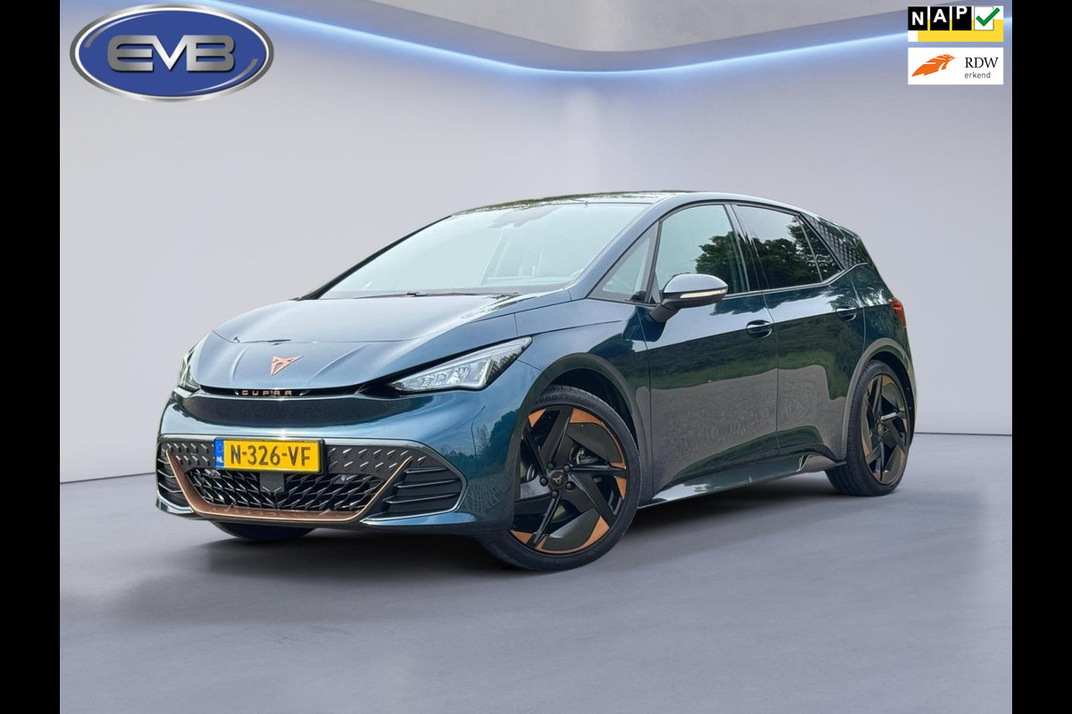 CUPRA Born Copper Edition One 62 kWh, 1e eigenaar,panoramadak, 20 inch, camera, LED verlichting , alle opties,NL auto met nap CUPRA Born Copper Edition One 62 kWh, 1e eigenaar,panoramadak, 20 inch, camera, LED verlichting , alle opties,NL auto met nap