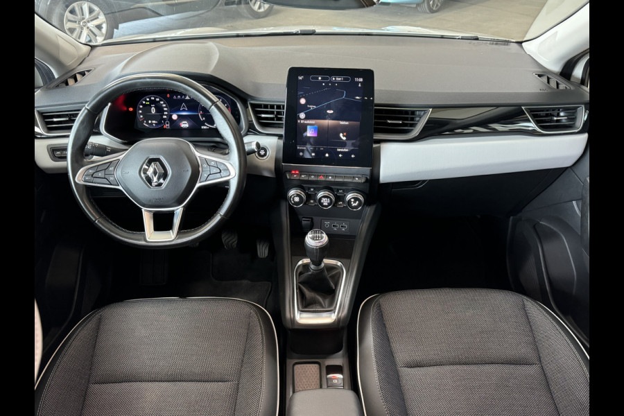 Renault Captur 1.3 TCe 130pk | Intens | Groot navi | 18 inch | Blindspot | Camera | PDC V+A | Cruise Control | 100% onderhouden!