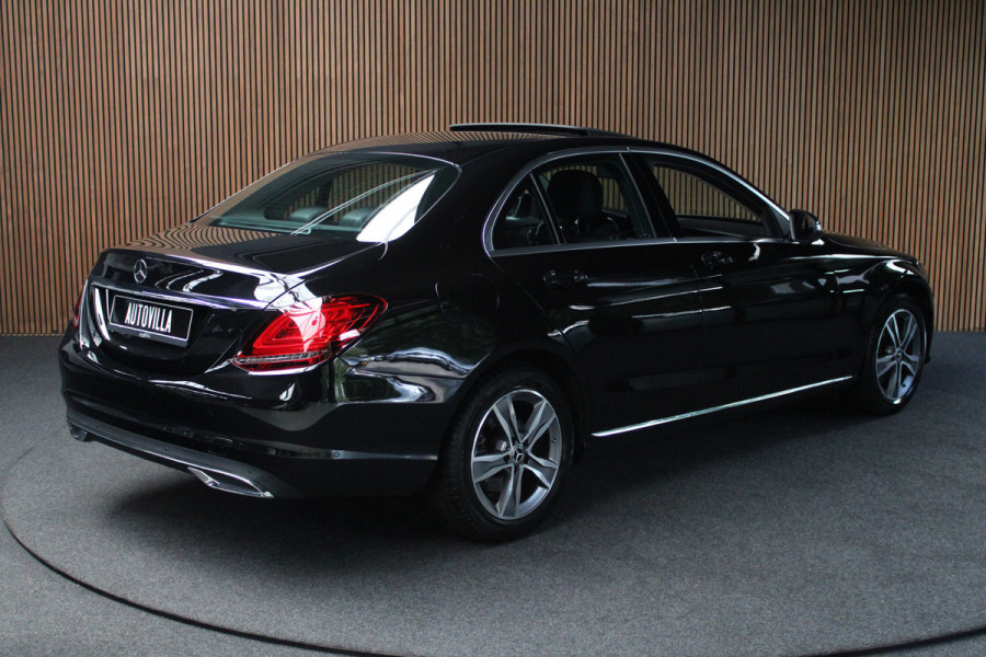 Mercedes-Benz C-Klasse 180 Navi Leer Camera Schuif-kanteldak PTS LM velgen Climate C. Cruise C.