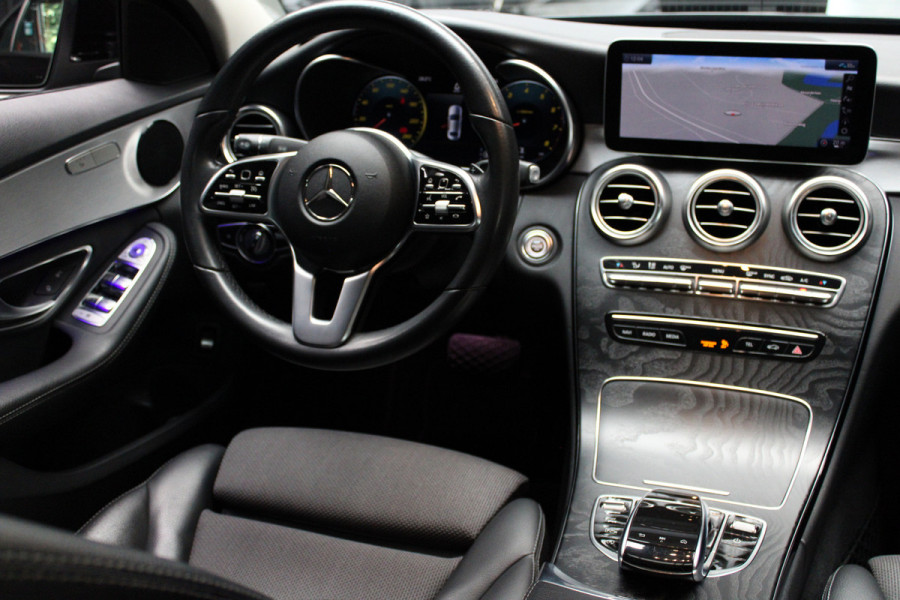 Mercedes-Benz C-Klasse 180 Navi Leer Camera Schuif-kanteldak PTS LM velgen Climate C. Cruise C.