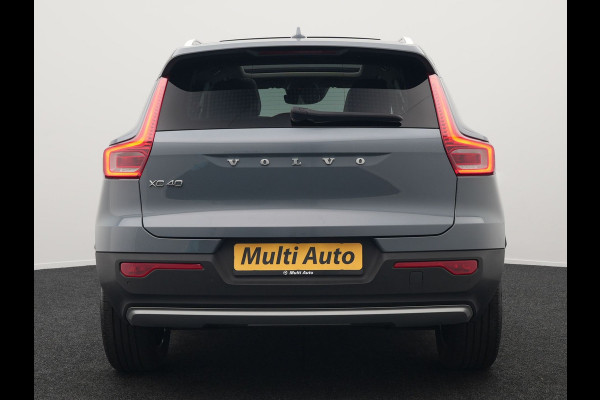 Volvo XC40 T5 Twin Engine Inscription Plug In Hybrid 261pk Thunder Grey Dealer O.H. PHEV | Panodak | Lederen Bekleding | Harman Kardon | Pilot Assist | Apple Carplay | Adaptive Cruise | Navigatie | Camera | DAB | Virtual |