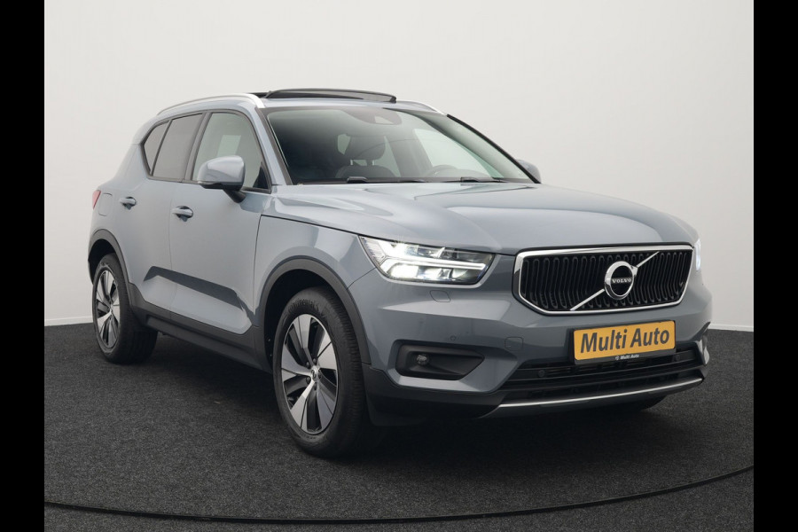Volvo XC40 T5 Twin Engine Inscription Plug In Hybrid 261pk Thunder Grey Dealer O.H. PHEV | Panodak | Lederen Bekleding | Harman Kardon | Pilot Assist | Apple Carplay | Adaptive Cruise | Navigatie | Camera | DAB | Virtual |