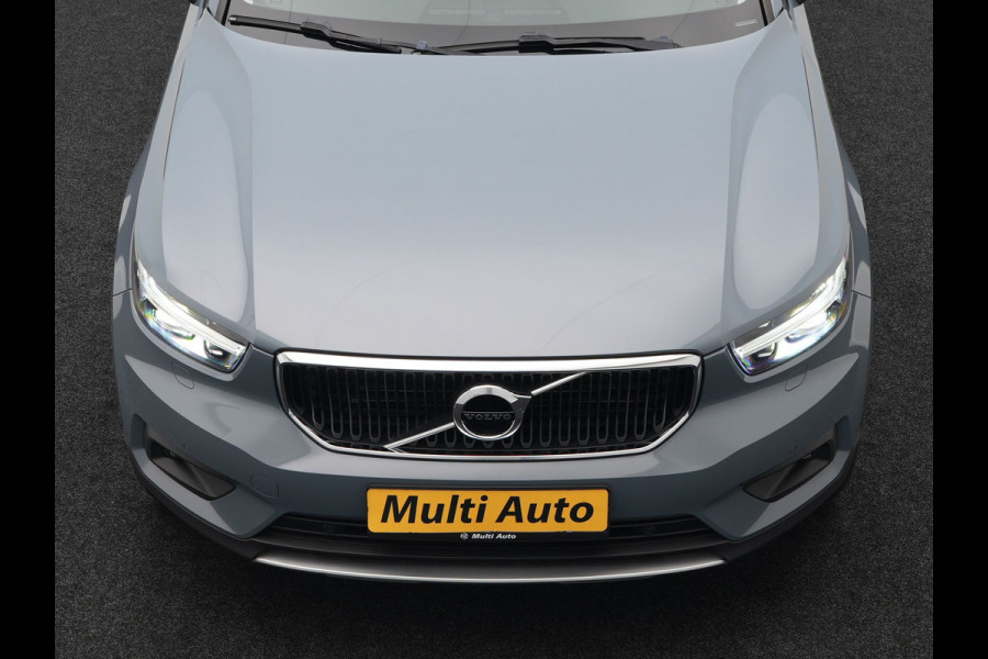 Volvo XC40 T5 Twin Engine Inscription Plug In Hybrid 261pk Thunder Grey Dealer O.H. PHEV | Panodak | Lederen Bekleding | Harman Kardon | Pilot Assist | Apple Carplay | Adaptive Cruise | Navigatie | Camera | DAB | Virtual |