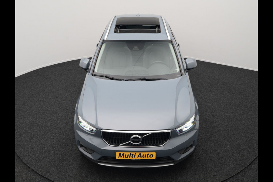 Volvo XC40 T5 Twin Engine Inscription Plug In Hybrid 261pk Thunder Grey Dealer O.H. PHEV | Panodak | Lederen Bekleding | Harman Kardon | Pilot Assist | Apple Carplay | Adaptive Cruise | Navigatie | Camera | DAB | Virtual |