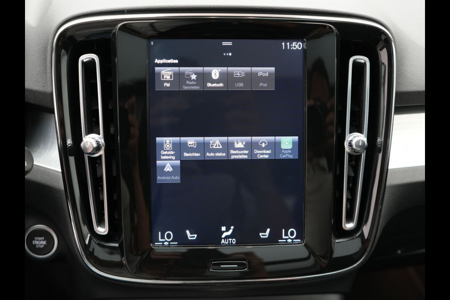 Volvo XC40 T5 Twin Engine Inscription Plug In Hybrid 261pk Thunder Grey Dealer O.H. PHEV | Panodak | Lederen Bekleding | Harman Kardon | Pilot Assist | Apple Carplay | Adaptive Cruise | Navigatie | Camera | DAB | Virtual |