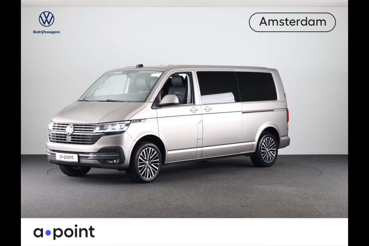 Volkswagen Transporter 2.0 TDI L2H1 28 204pk DSG|BULLI| Navi| Leer| trekhaak| 18'LM-velgen| Camera Volkswagen Transporter 2.0 TDI L2H1 28 204pk DSG|BULLI| Navi| Leer| trekhaak| 18'LM-velgen| Camera