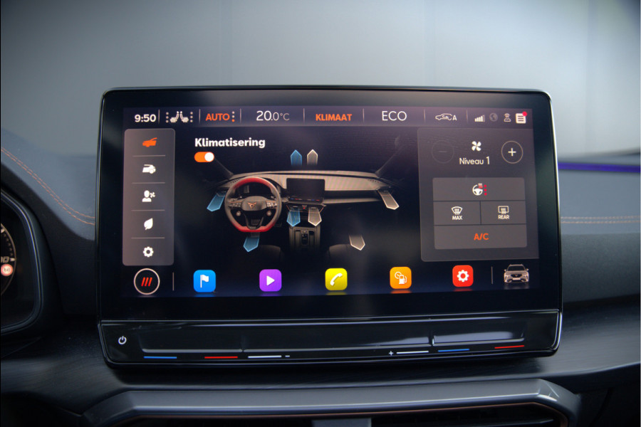 CUPRA Formentor 1.4 e-Hybrid VZ Copper Edition | Mat Grijs | Panoramadak | Memory Seat | Kuipstoelen | 360 Camera | Keyless | Stoelverwarming | Stuurverwarming | Sportstuur | Adaptive Cruise Control | Ambiance Verlichting | Dodehoekdetect