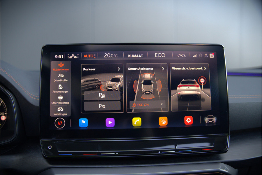 CUPRA Formentor 1.4 e-Hybrid VZ Copper Edition | Mat Grijs | Panoramadak | Memory Seat | Kuipstoelen | 360 Camera | Keyless | Stoelverwarming | Stuurverwarming | Sportstuur | Adaptive Cruise Control | Ambiance Verlichting | Dodehoekdetect
