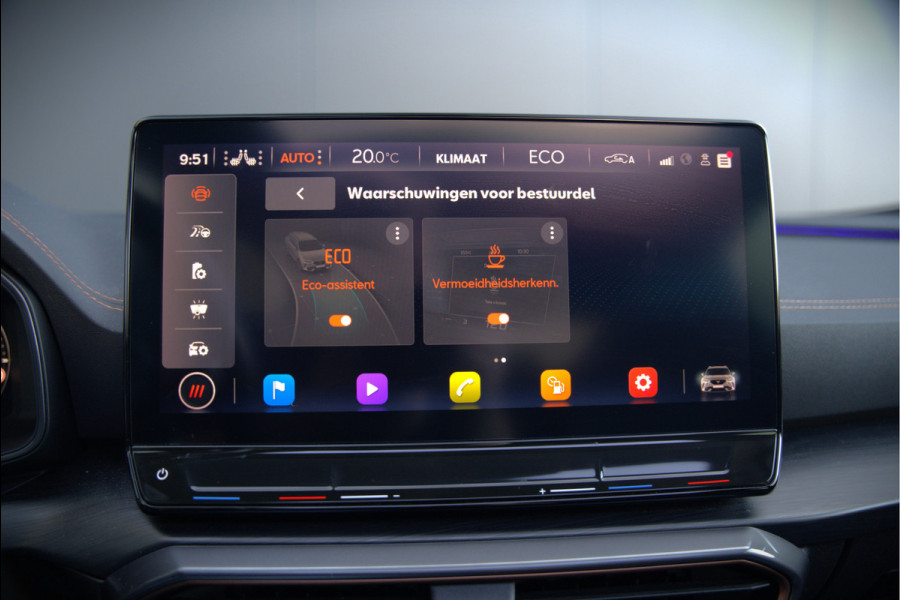 CUPRA Formentor 1.4 e-Hybrid VZ Copper Edition | Mat Grijs | Panoramadak | Memory Seat | Kuipstoelen | 360 Camera | Keyless | Stoelverwarming | Stuurverwarming | Sportstuur | Adaptive Cruise Control | Ambiance Verlichting | Dodehoekdetect