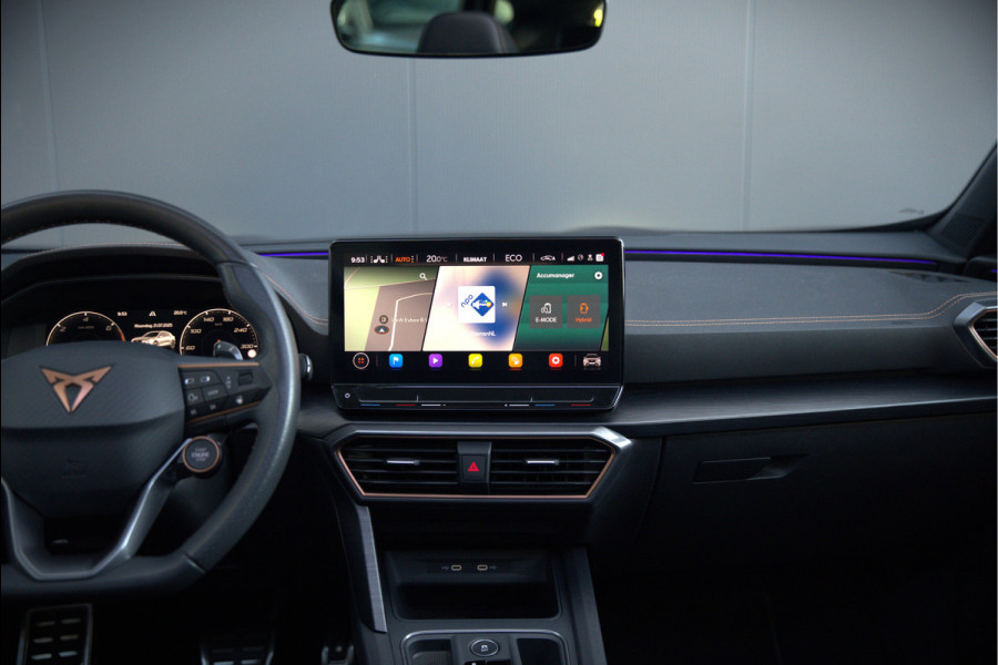 CUPRA Formentor 1.4 e-Hybrid VZ Copper Edition | Mat Grijs | Panoramadak | Memory Seat | Kuipstoelen | 360 Camera | Keyless | Stoelverwarming | Stuurverwarming | Sportstuur | Adaptive Cruise Control | Ambiance Verlichting | Dodehoekdetect