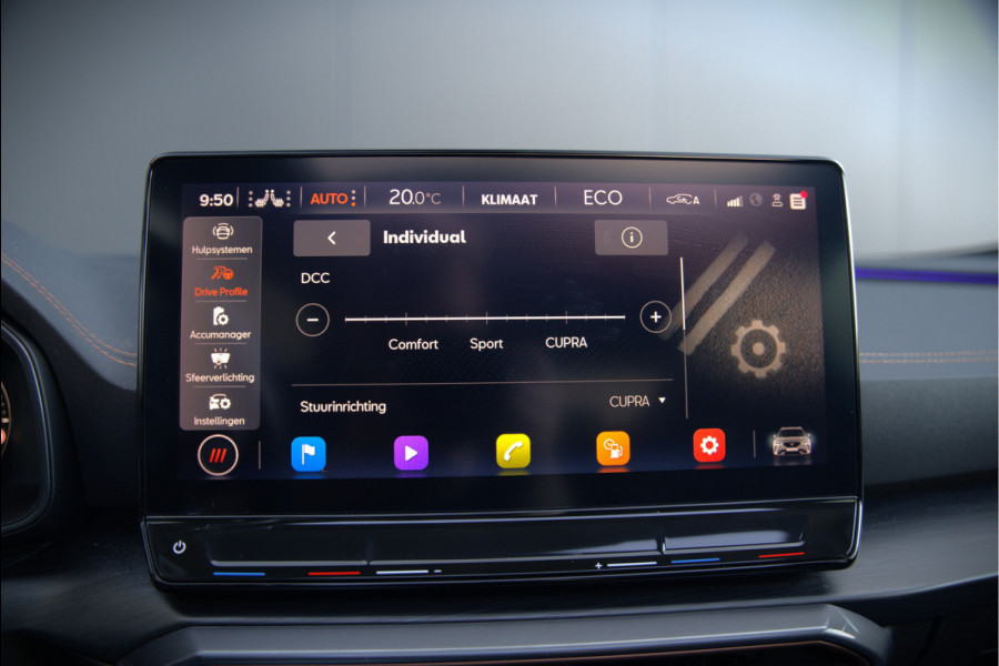 CUPRA Formentor 1.4 e-Hybrid VZ Copper Edition | Mat Grijs | Panoramadak | Memory Seat | Kuipstoelen | 360 Camera | Keyless | Stoelverwarming | Stuurverwarming | Sportstuur | Adaptive Cruise Control | Ambiance Verlichting | Dodehoekdetect