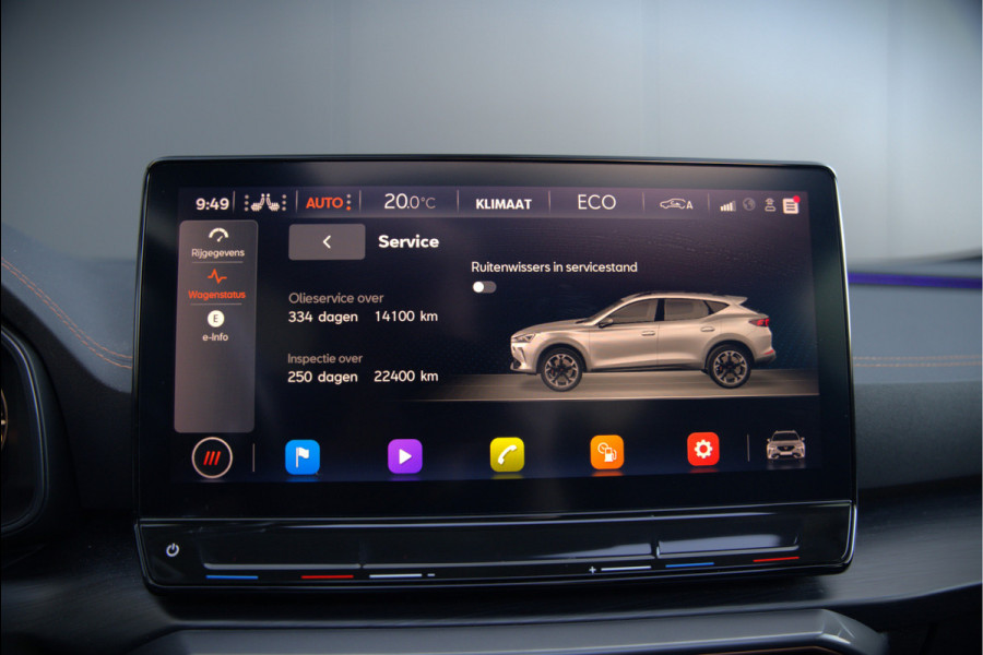 CUPRA Formentor 1.4 e-Hybrid VZ Copper Edition | Mat Grijs | Panoramadak | Memory Seat | Kuipstoelen | 360 Camera | Keyless | Stoelverwarming | Stuurverwarming | Sportstuur | Adaptive Cruise Control | Ambiance Verlichting | Dodehoekdetect