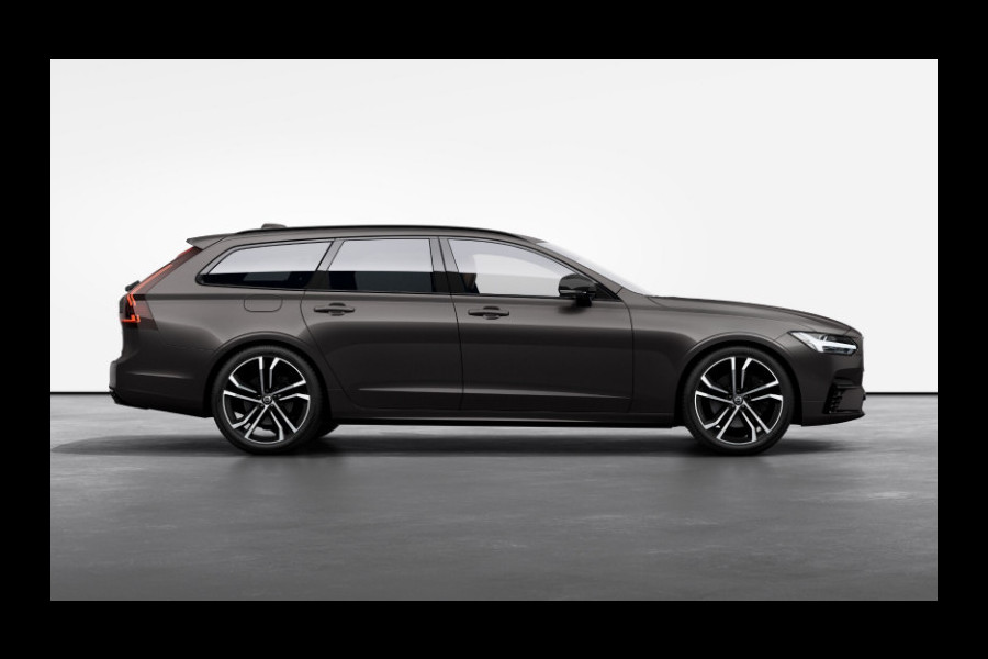 Volvo V90 2.0 T8 Plug-in hybrid AWD Ultra Executive Edition Wordt verwacht!/ Luchtvering/ Bowers & Wilkins/ Stoelventilatie/ Stoelmassage/ Gelamineerde ruiten rondom/ Stoelverwarming voor en achter/ Apple Carplay/ Android auto/ Adaptive cruise control/