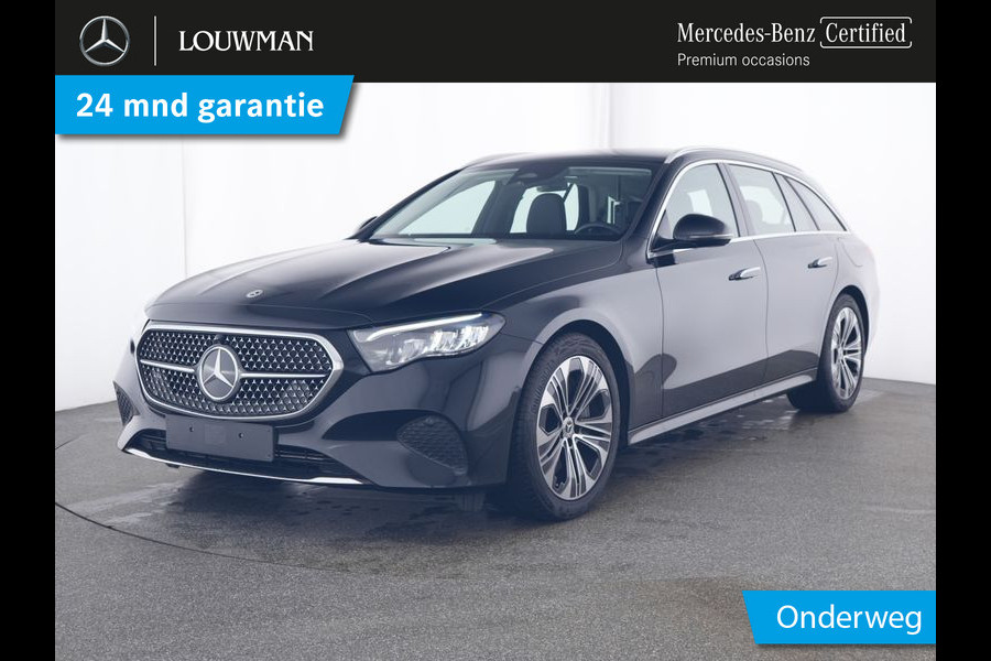 Mercedes-Benz E-Klasse Estate 300 e Plug-In Hybride | Distronic | Stoel en Stuurverwarming | Led koplampen | Achteruitrijcamera | Apple CarPlay | Inclusief 24 maanden MB Certified garantie voor Europa.