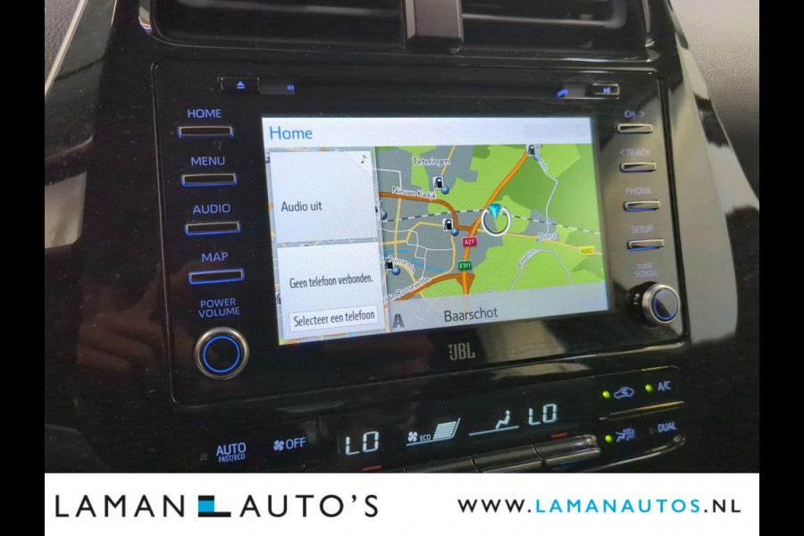 Toyota Prius 1.8 Hybrid 122 pk Dynamic | JBL Multimedia Plus Pack CarPlay HUD ECC Navi LED ACC Camera Metallic | Hybrid Voorschoten
