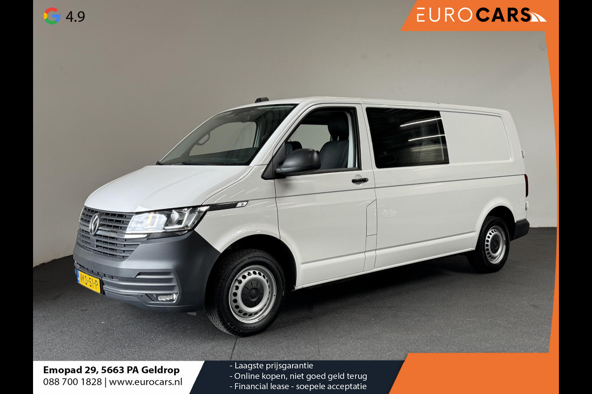 Volkswagen Transporter L2H1 Dubbele cabine 5 persoons Navi Apple Carplay / Android auto Cruise control Trekhaak Parkeersensoren Euro6 Volkswagen Transporter L2H1 Dubbele cabine 5 persoons Navi Apple Carplay / Android auto Cruise control Trekhaak Parkeersensoren Euro6