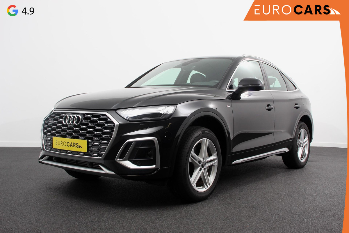 Audi Q5 Sportback 50 TFSI e S Edition S-Tronic Plug in Hybrid | Navigatie | Climate Control | Camera | Adaptive Cruise Control | Elektrische Achterklep | Led Matrix | Stoelverwarming | Audi Q5 Sportback 50 TFSI e S Edition S-Tronic Plug in Hybrid | Navigatie | Climate Control | Camera | Adaptive Cruise Control | Elektrische Achterklep | Led Matrix | Stoelverwarming |