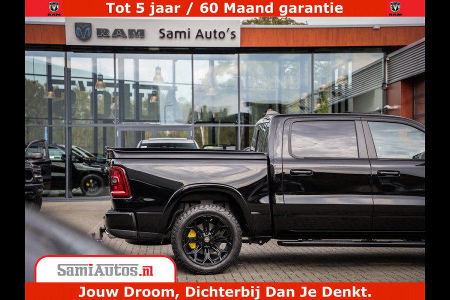 Dodge Ram 1500 Night Premium | Full Option | De Meest Luxe Pick-Up in zijn Klasse | Comfortabele Dubbele Cabine met Royale 5 Zitplaatsen | BPM vrij | Nu Leverbaar uit Voorraad | Voorraad Nr 2283 - 3326