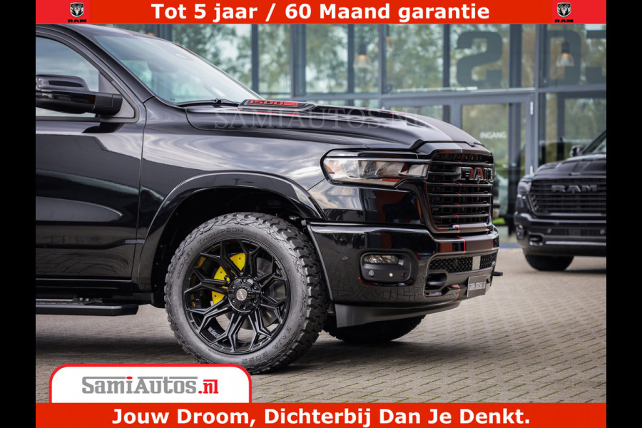 Dodge Ram 1500 Night Premium | Full Option | De Meest Luxe Pick-Up in zijn Klasse | Comfortabele Dubbele Cabine met Royale 5 Zitplaatsen | BPM vrij | Nu Leverbaar uit Voorraad | Voorraad Nr 2283 - 3326
