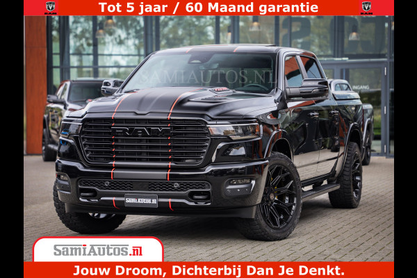Dodge Ram 1500 Night Premium | Full Option | De Meest Luxe Pick-Up in zijn Klasse | Comfortabele Dubbele Cabine met Royale 5 Zitplaatsen | BPM vrij | Nu Leverbaar uit Voorraad | Voorraad Nr 2283 - 3326