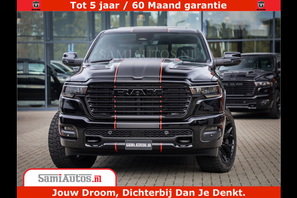 Dodge Ram 1500 Night Premium | Full Option | De Meest Luxe Pick-Up in zijn Klasse | Comfortabele Dubbele Cabine met Royale 5 Zitplaatsen | BPM vrij | Nu Leverbaar uit Voorraad | Voorraad Nr 2283 - 3326