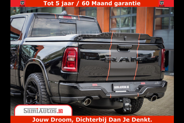 Dodge Ram 1500 Night Premium | Full Option | De Meest Luxe Pick-Up in zijn Klasse | Comfortabele Dubbele Cabine met Royale 5 Zitplaatsen | BPM vrij | Nu Leverbaar uit Voorraad | Voorraad Nr 2283 - 3326