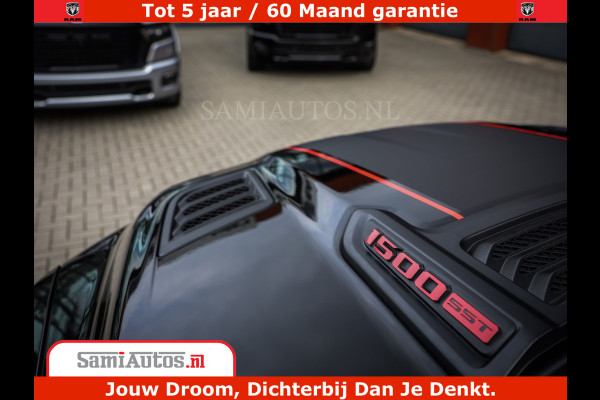 Dodge Ram 1500 Night Premium | Full Option | De Meest Luxe Pick-Up in zijn Klasse | Comfortabele Dubbele Cabine met Royale 5 Zitplaatsen | BPM vrij | Nu Leverbaar uit Voorraad | Voorraad Nr 2283 - 3326