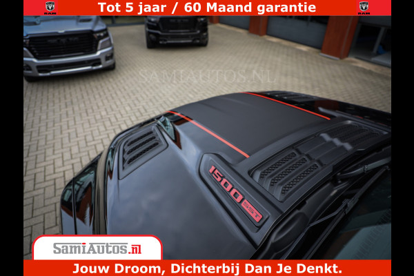 Dodge Ram 1500 Night Premium | Full Option | De Meest Luxe Pick-Up in zijn Klasse | Comfortabele Dubbele Cabine met Royale 5 Zitplaatsen | BPM vrij | Nu Leverbaar uit Voorraad | Voorraad Nr 2283 - 3326