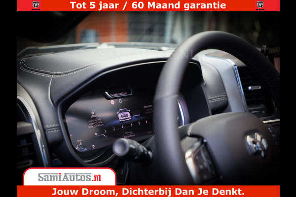 Dodge Ram 1500 Night Premium | Full Option | De Meest Luxe Pick-Up in zijn Klasse | Comfortabele Dubbele Cabine met Royale 5 Zitplaatsen | BPM vrij | Nu Leverbaar uit Voorraad | Voorraad Nr 2283 - 3326