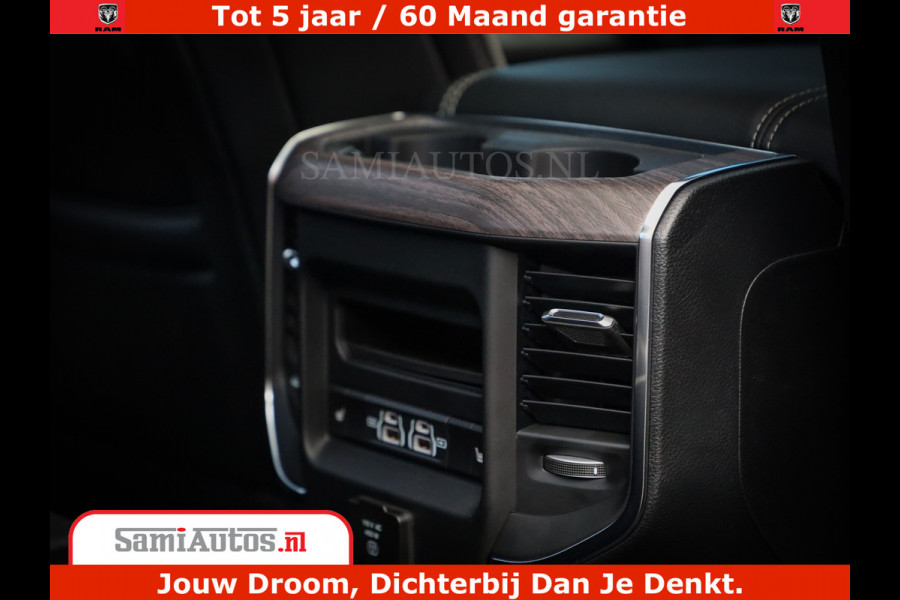 Dodge Ram 1500 Night Premium | Full Option | De Meest Luxe Pick-Up in zijn Klasse | Comfortabele Dubbele Cabine met Royale 5 Zitplaatsen | BPM vrij | Nu Leverbaar uit Voorraad | Voorraad Nr 2283 - 3326